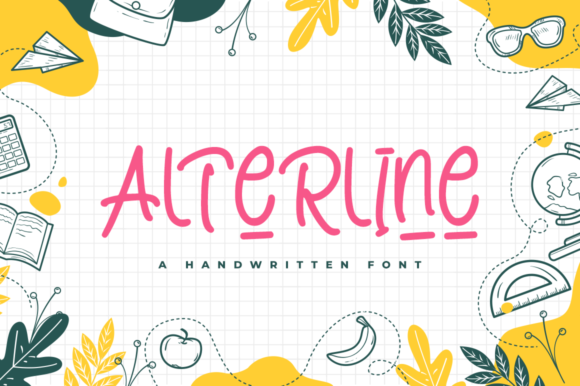 Alterline: A Playful Font for Editorial Design