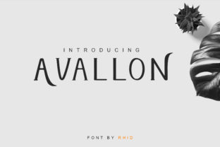Avallon: A Classy Serif Font for Creative Projects
