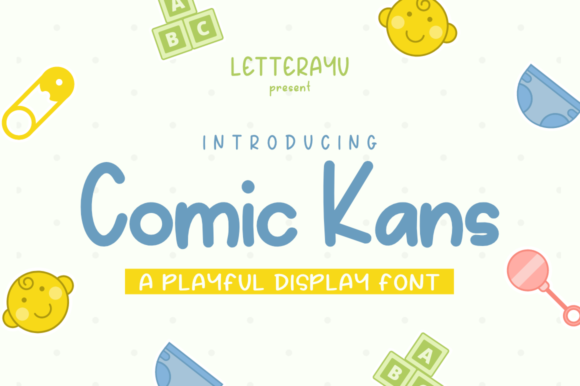 Comic Kans: A Sweet Script Font