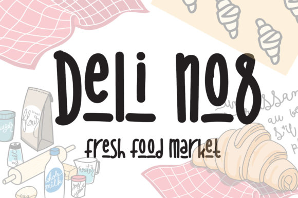 DeliNo8: A Script Font for Real Projects