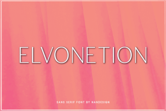 Elvonetion: A Font for Modern Marketing