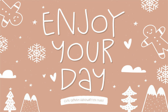 Enjoy Your Day Font for Creative Design
