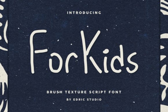 For Kids: A Handwritten Font for Creative Projects