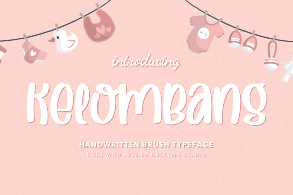Kelombang: A Cute Handwritten Font