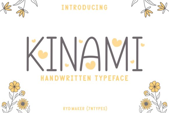 Kinami Font: Sweet & Stylish