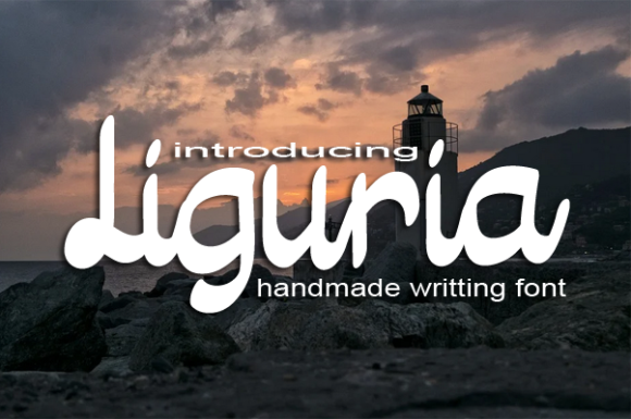 Liguria: A Handwritten Font for Editorial Elegance