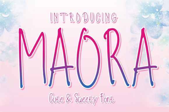 Maora Cute Sweety Font Review