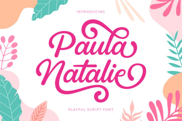Paula Natalie Font for Web Design
