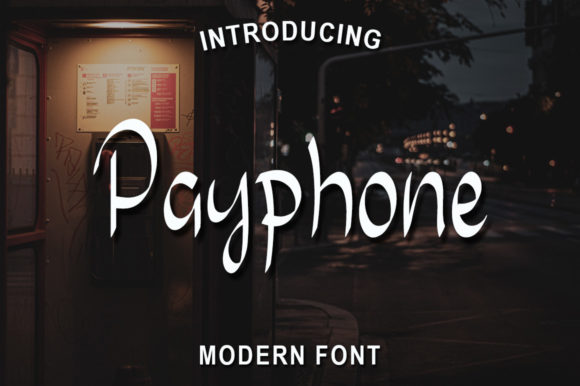 Payphone: A Cute Script Font for Creative Projects