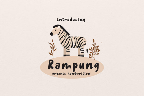Rampung: A Handwritten Font for Creative Marketing
