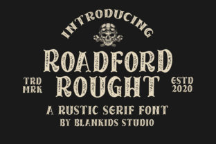 Roadford Rought Font for Web Design