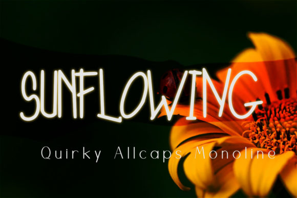 Sunflowing: A Font That Flows With Your Vision