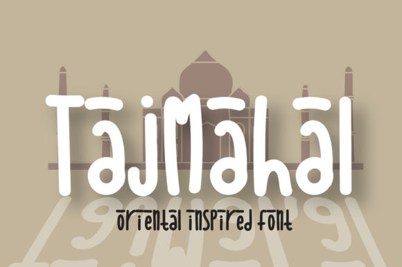 Taj Mahal Font: Elegant Handwritten Style