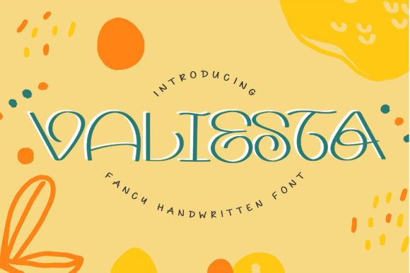 Valiesta: A Handwritten Font for Creative Marketing